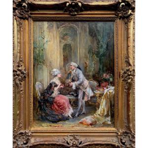Cipriano Antonio Mannucci (1882 - 1970) The Pearl Necklace
