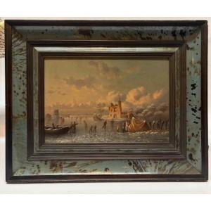 19th-century Painting By Jm Culverhouse 