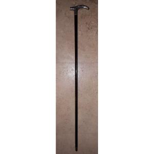 Art Nouveau Silver Cane, Germany 1900