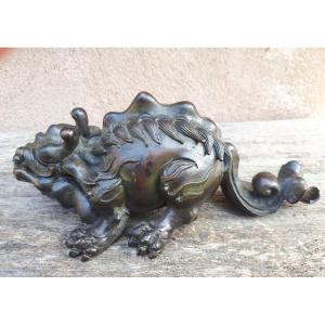 Bronze Sculpture Representing A Chimera, 19th Century China