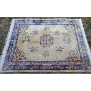 Very Large Chinese Rug, 382 X 272 Cm, Tianjin, China