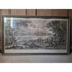 Etching By Van Der Meulen, Late 17th Century