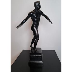 Bronze Discobolus By Richard Thuss 