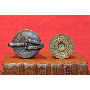  Bronze Stack Of Nested Weights - Nuremberg - 18th Century - Johann Konrad Shön (1750-1781)