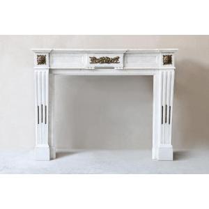 Antique Marble Fireplace