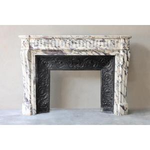 Antique Marble Fireplace