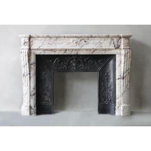 Antique Marble Fireplace