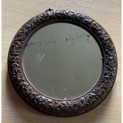 Wooden Mirror Of Saint Lucia