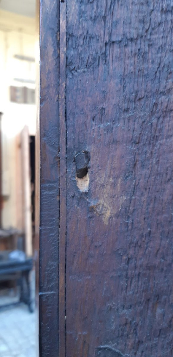 Armadio credenza antico a 4 ante lombardo del '700-photo-1