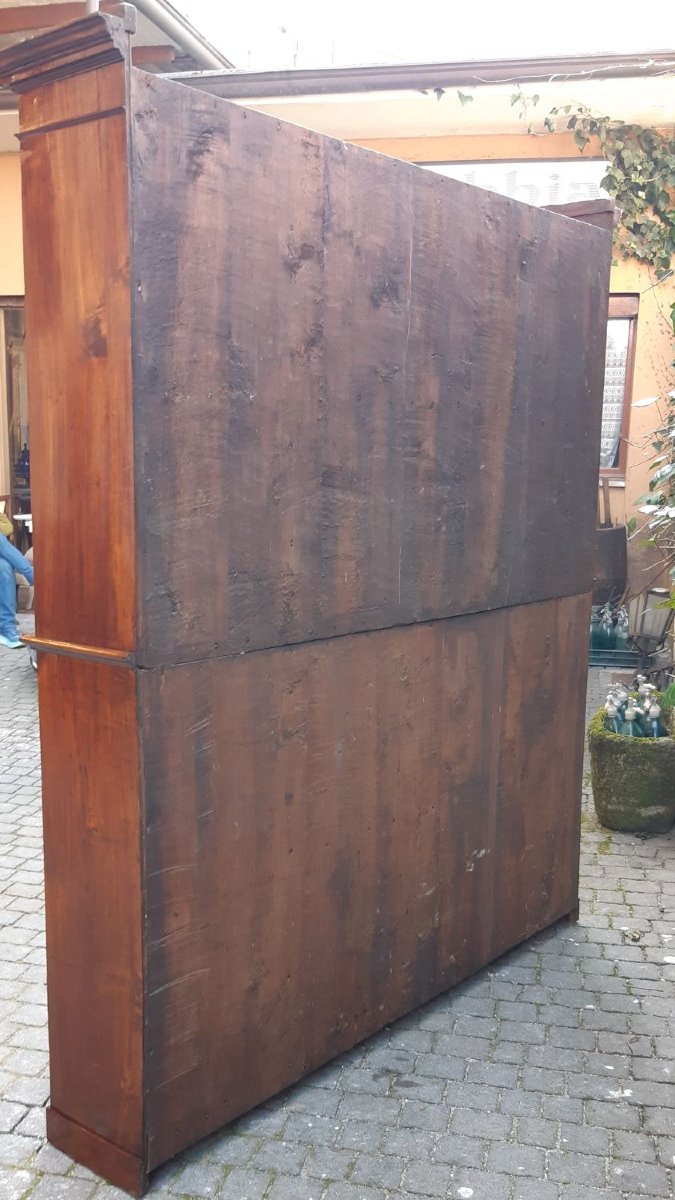 Armadio credenza antico a 4 ante lombardo del '700-photo-2