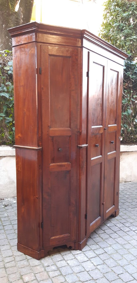 Armadio credenza antico a 4 ante lombardo del '700-photo-3