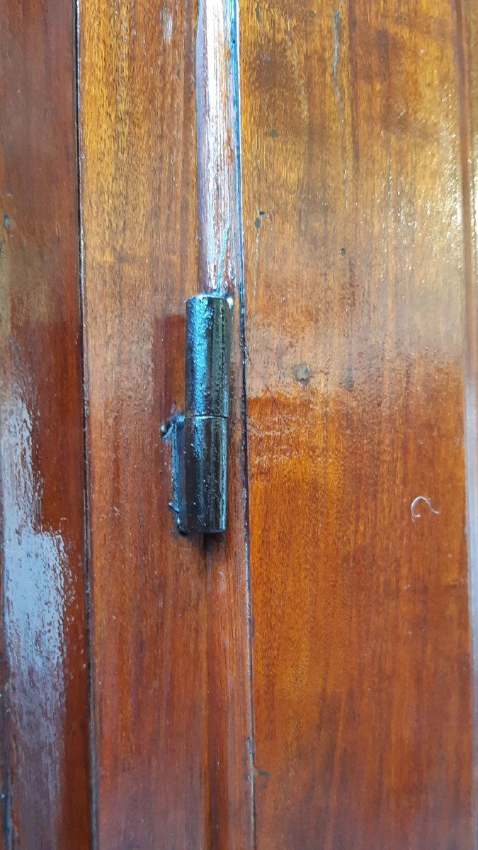 Armadio credenza antico a 4 ante lombardo del '700-photo-4