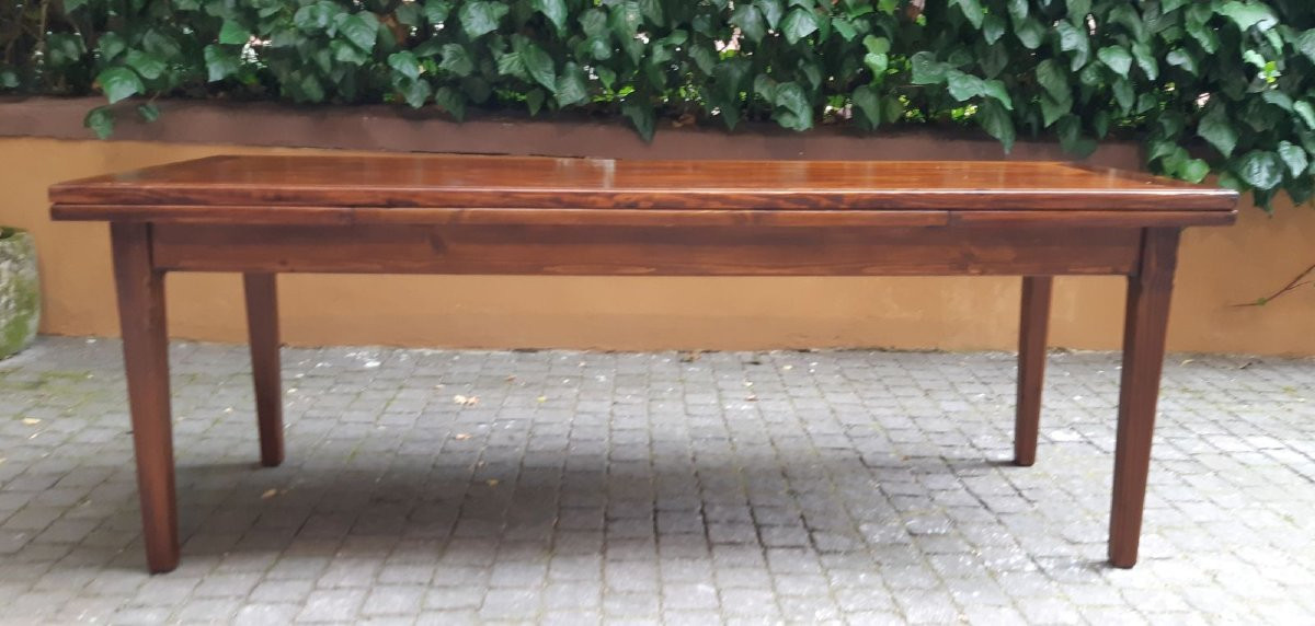 Tavolo rettangolare allungabile a tiro mt 3,30-photo-3
