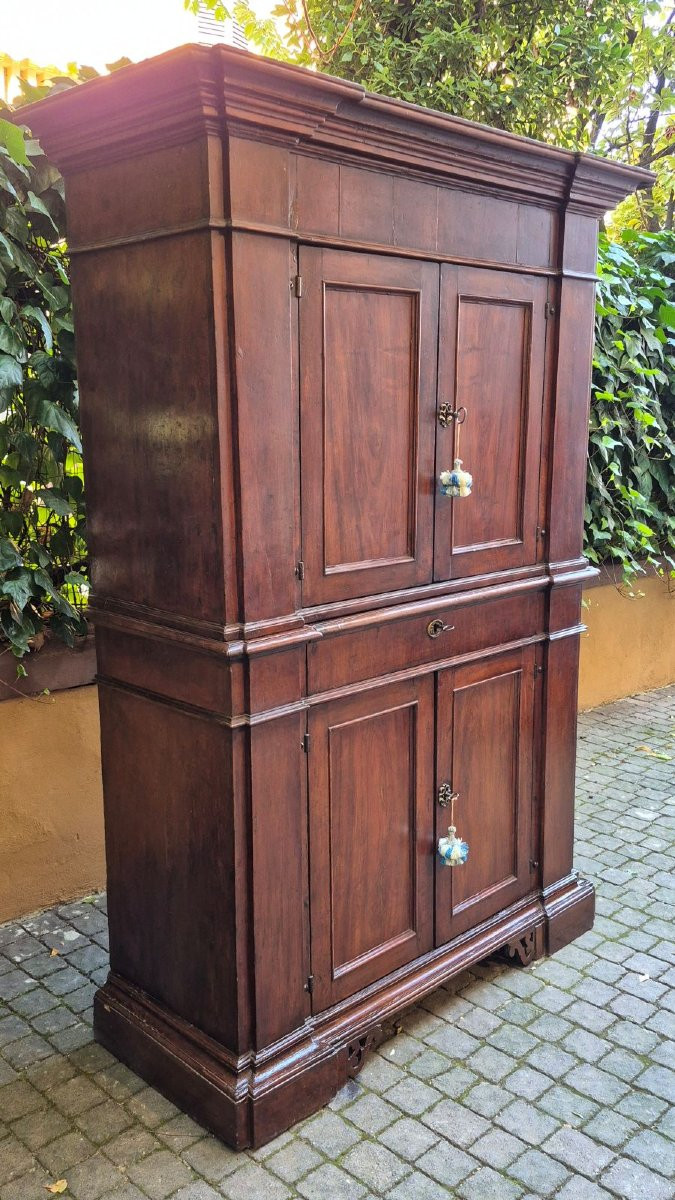 Credenza a canonica antica romagnola del '600-photo-1
