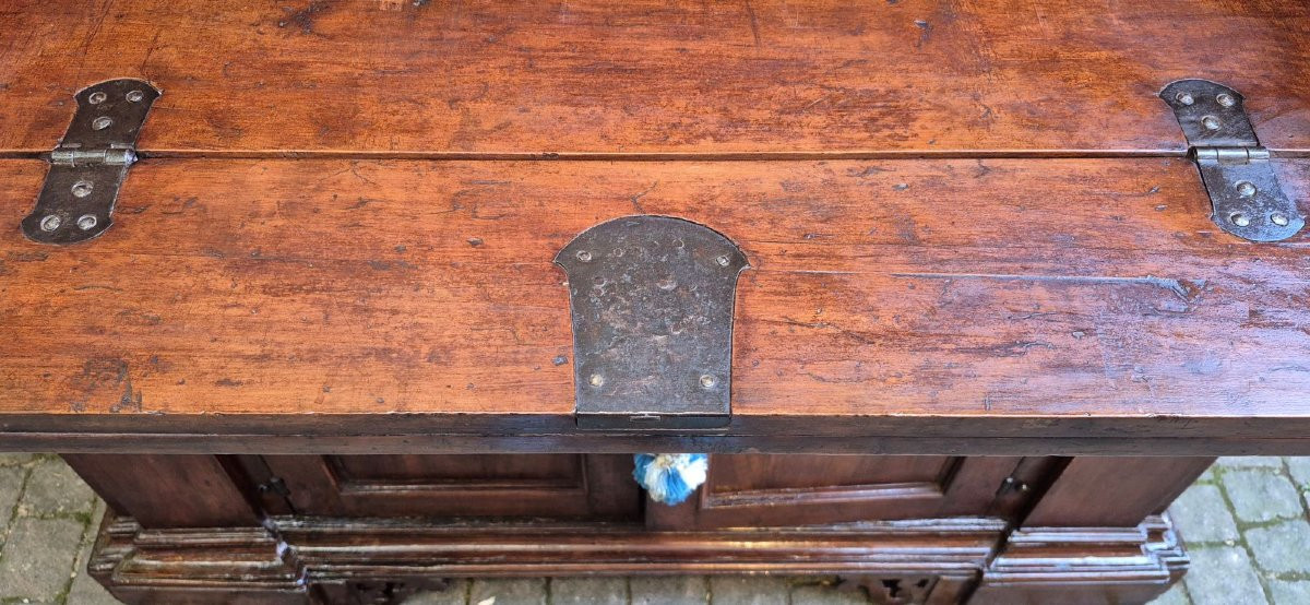 Credenza a canonica antica romagnola del '600-photo-2