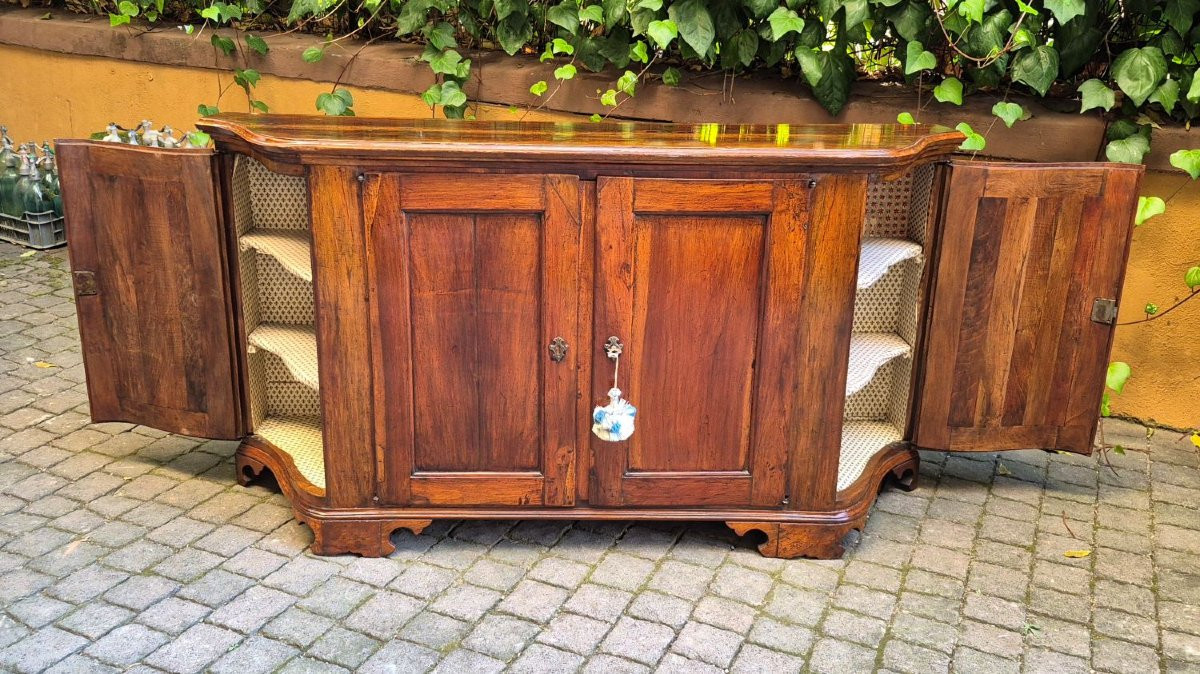 Credenza servante antica mossa bolognese del '700-photo-3