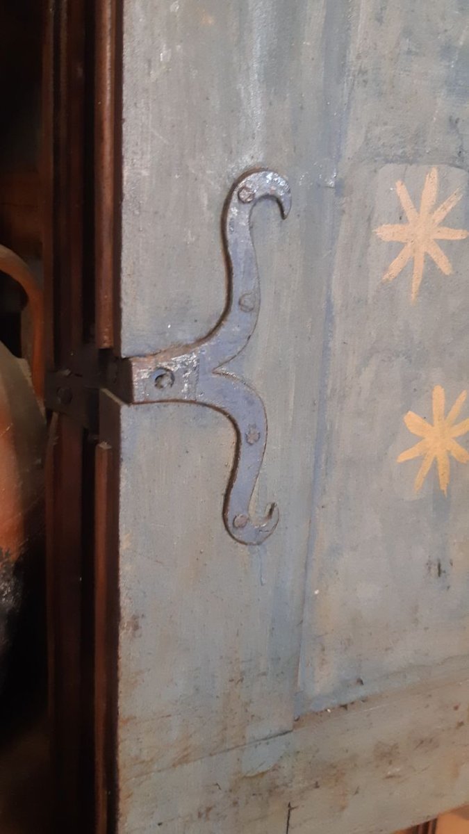 Credenza armadio da sacrestia antica lombarda del '700-photo-1