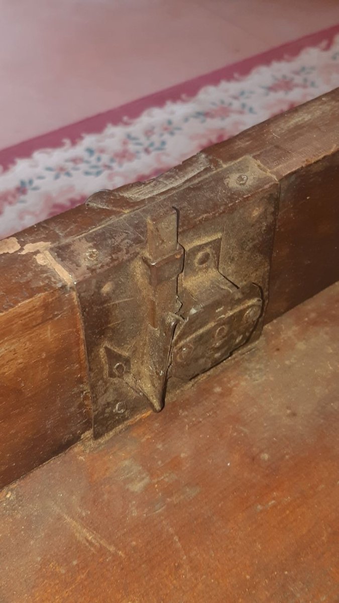 Credenza armadio da sacrestia antica lombarda del '700-photo-4