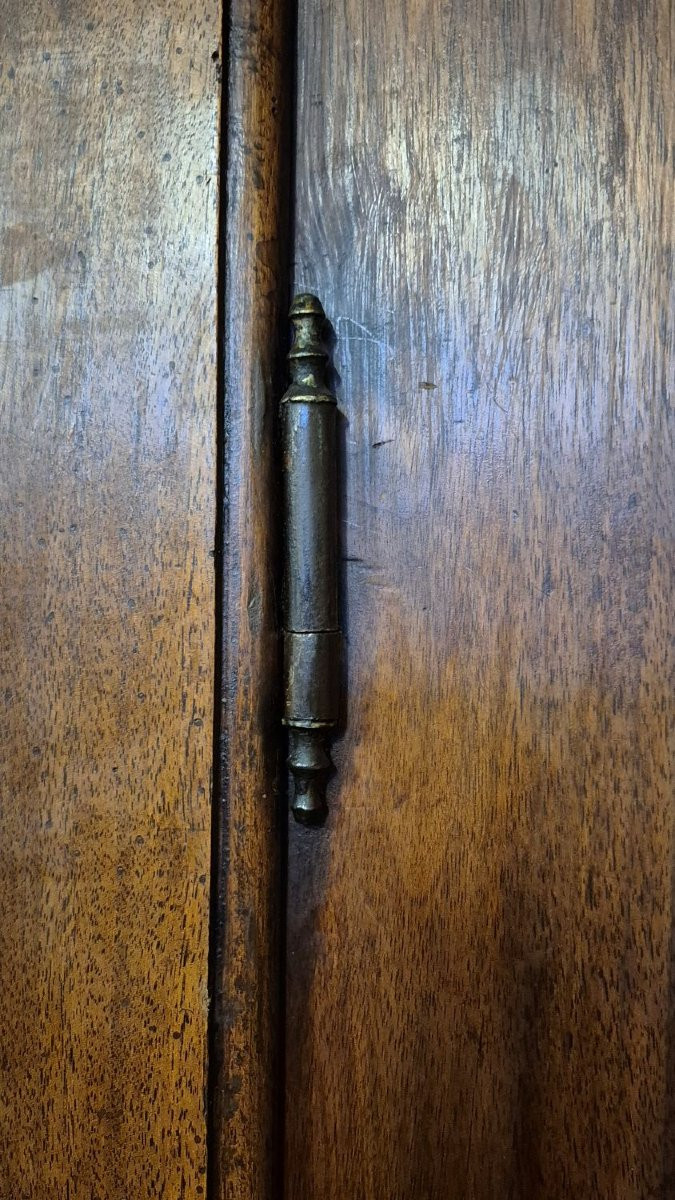 Credenza sacrestia antica doppiocorpo lombarda-photo-8