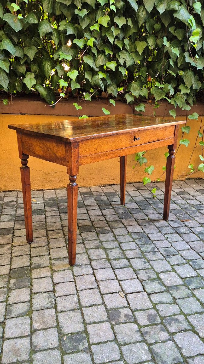 Tavolino scrittoio antico emiliano Luigi XVI del '700-photo-2