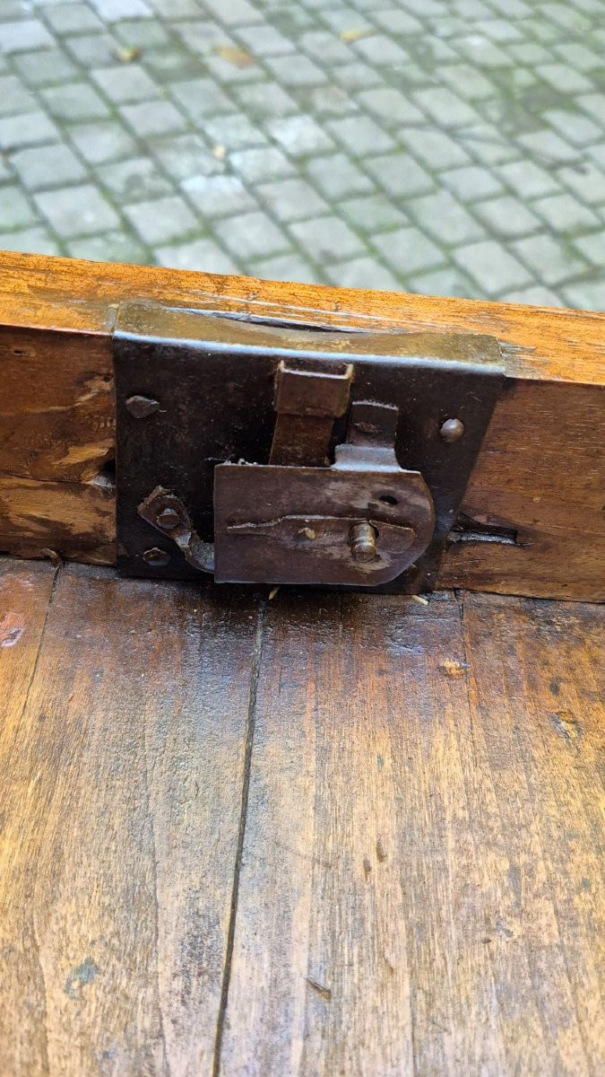 Tavolino scrittoio antico emiliano Luigi XVI del '700-photo-3