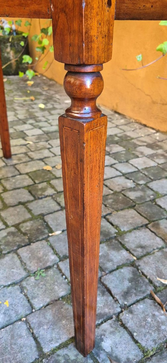 Tavolino scrittoio antico emiliano Luigi XVI del '700-photo-5