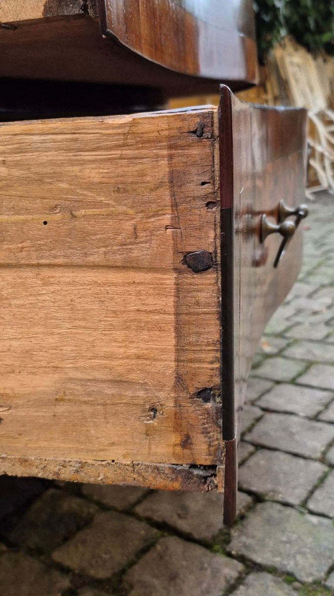 Comò cassettone antico mosso Luigi XV emiliano del '700-photo-3