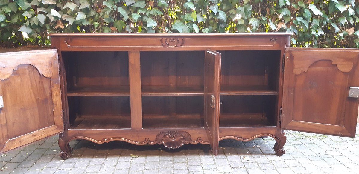 Credenza antica provenzale in noce a 3 ante del '700-photo-3