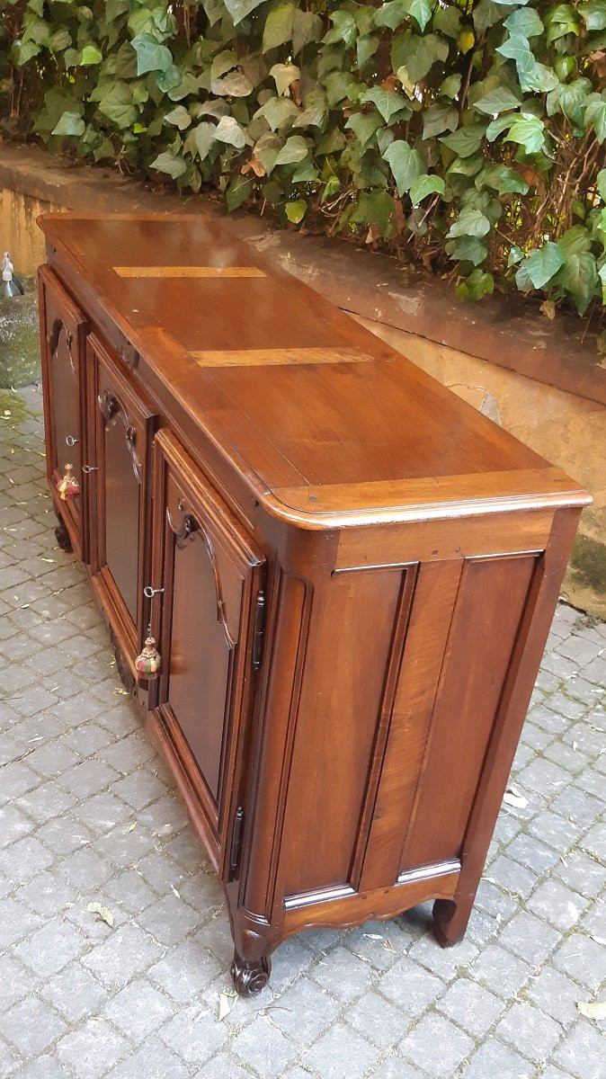 Credenza antica provenzale in noce a 3 ante del '700-photo-2