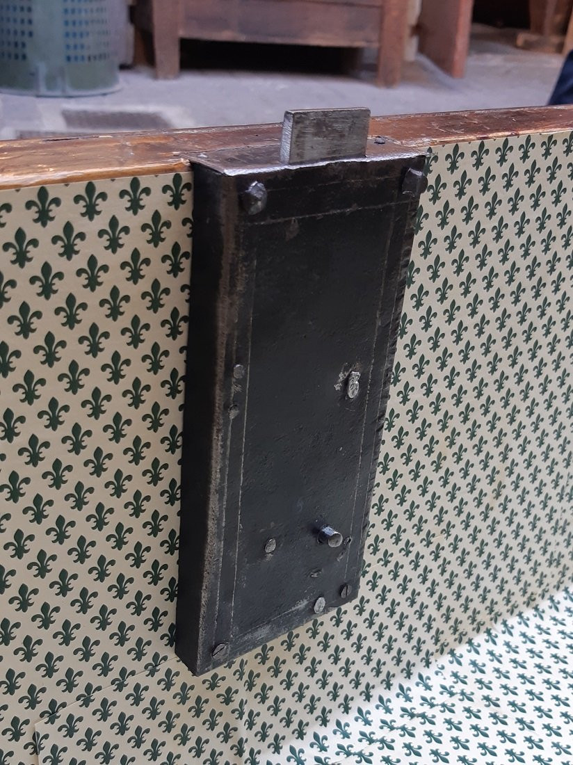 Comò cassettone antico Lombardo Impero-photo-4