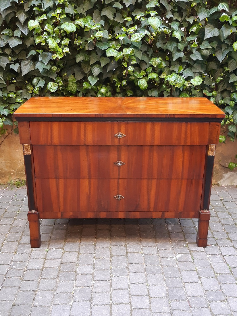 Comò cassettone antico Lombardo Impero