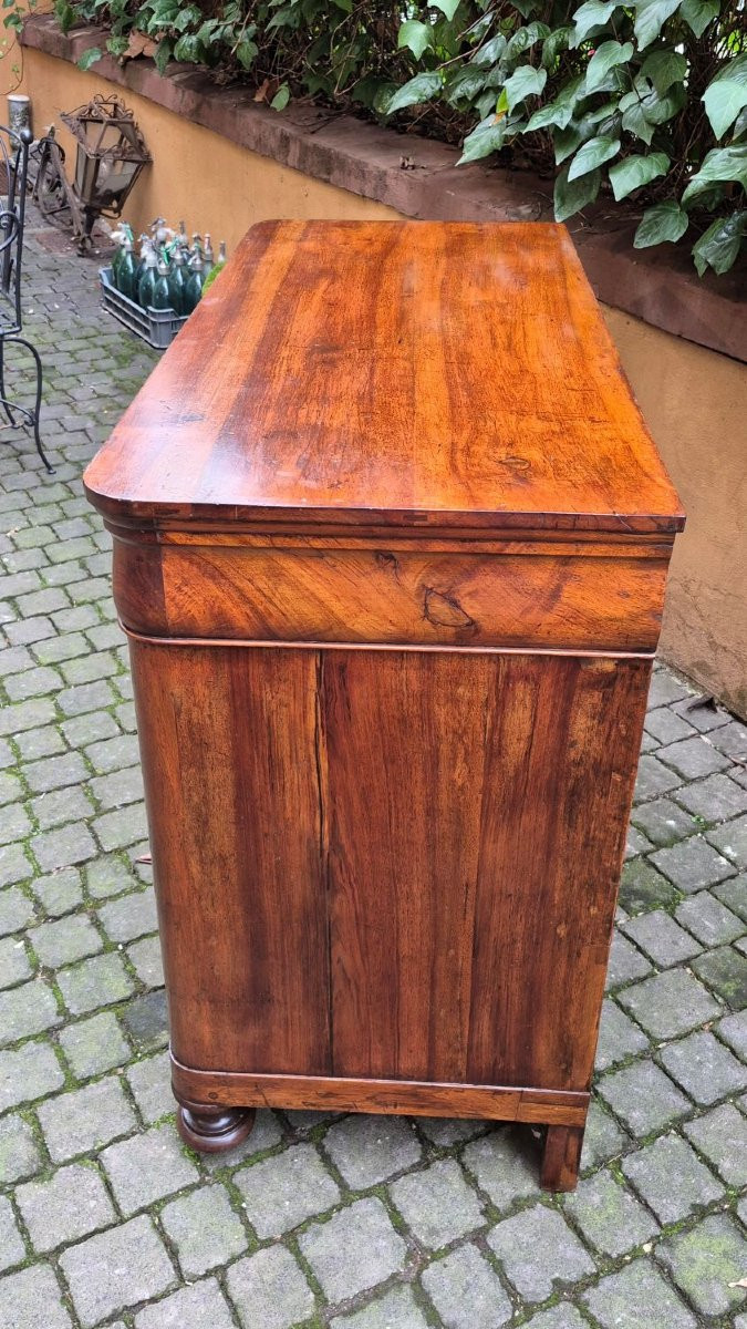 Credenza servante antica emiliana Luigi Filippo cappuccina-photo-4