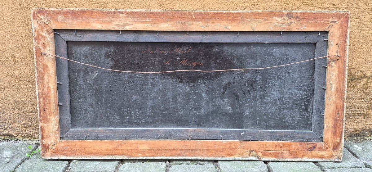 Dipinto antico Incoronazione Enrico VI-photo-4