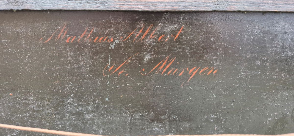 Dipinto antico Incoronazione Enrico VI-photo-3