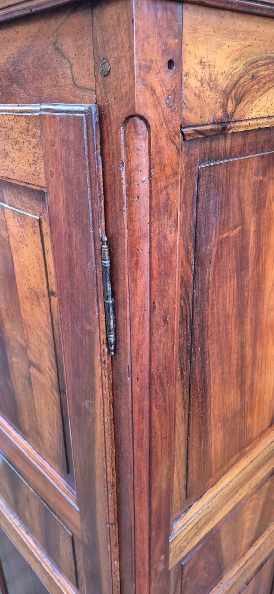 Armadio credenza antico Impero emiliano in noce-photo-5