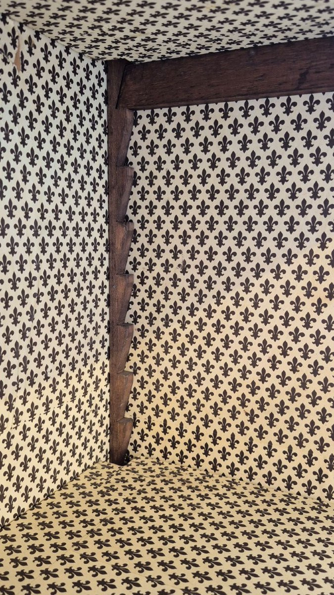 Mobile antico a serranda in rovere-photo-1