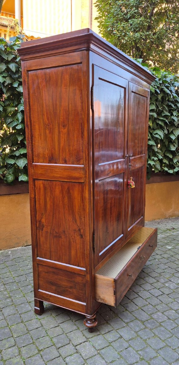 Armadio credenza antico modenese in noce-photo-1