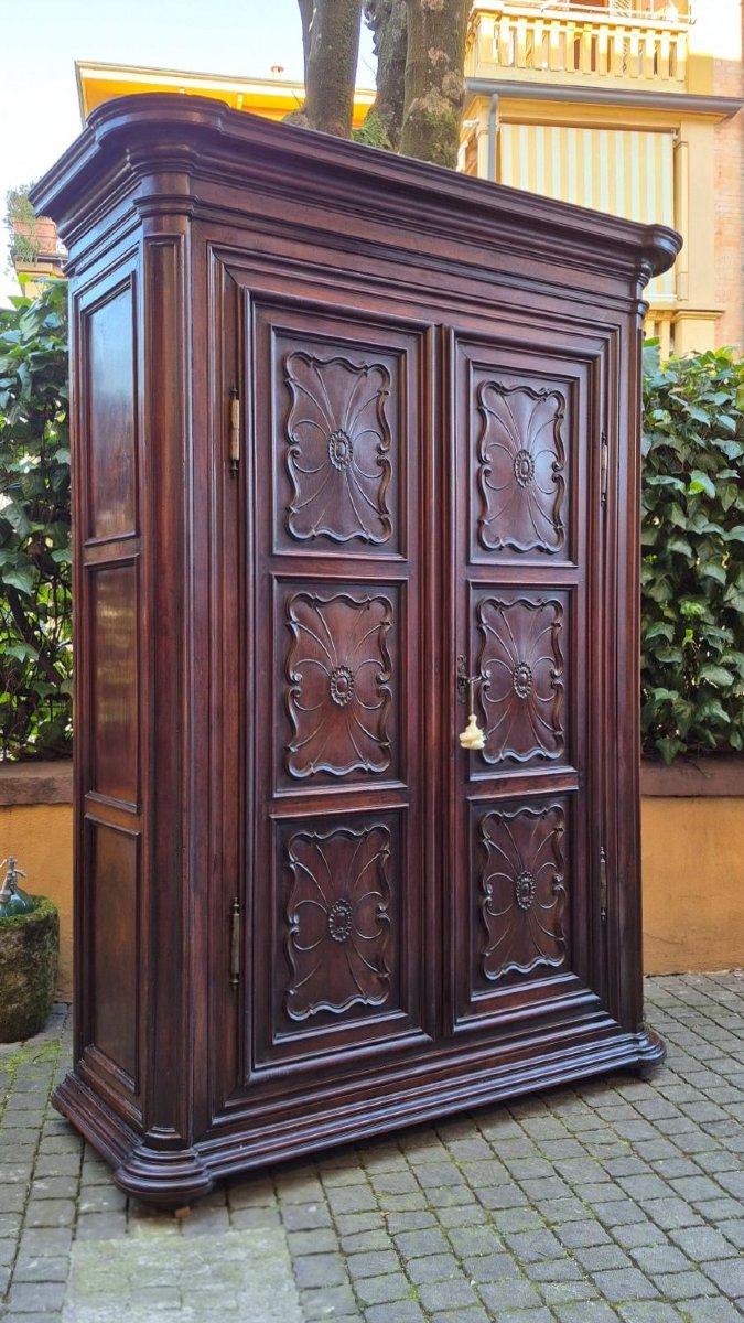 Armadio credenza antico piemontese Luigi XVI del '700-photo-2