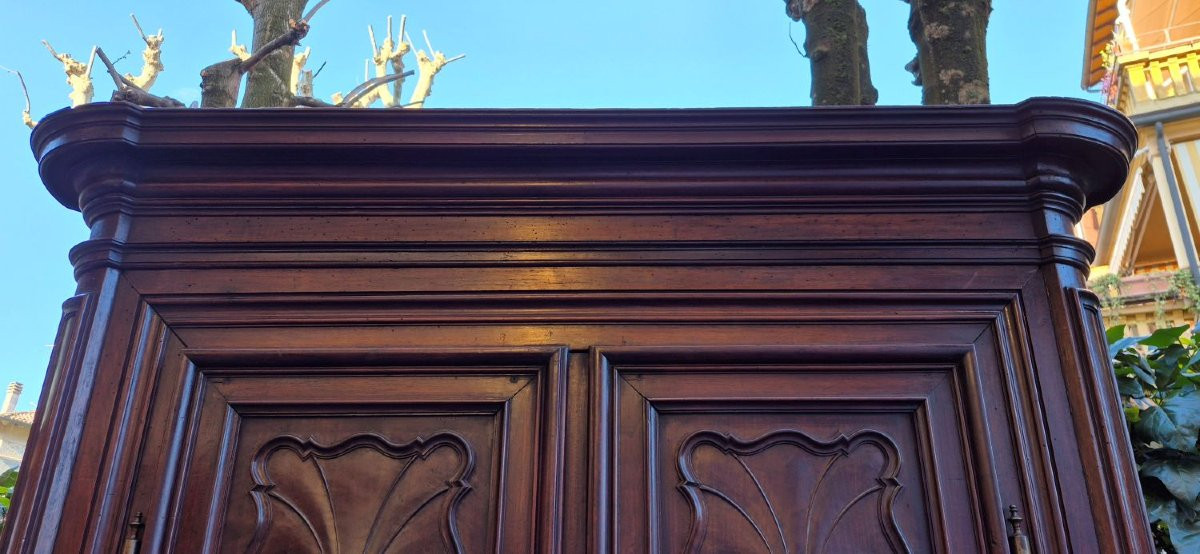 Armadio credenza antico piemontese Luigi XVI del '700-photo-3