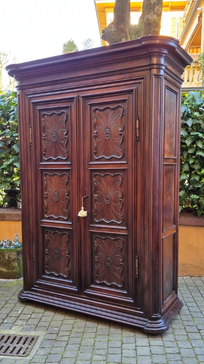 Armadio credenza antico piemontese Luigi XVI del '700-photo-4
