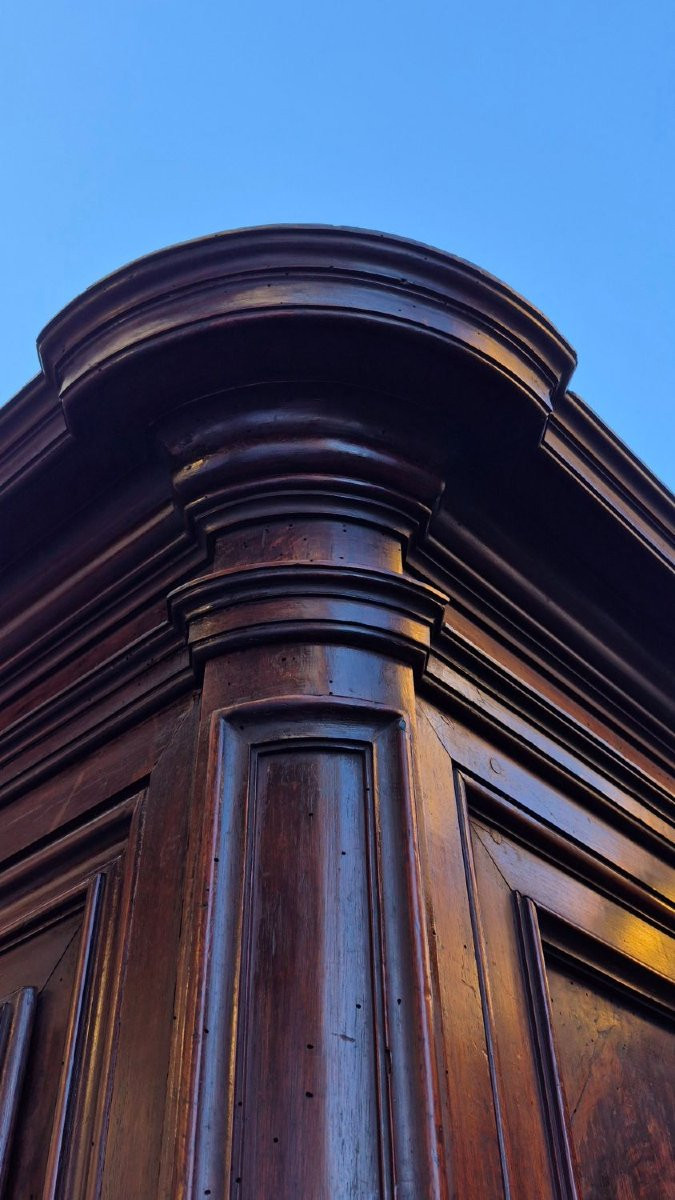 Armadio credenza antico piemontese Luigi XVI del '700-photo-4