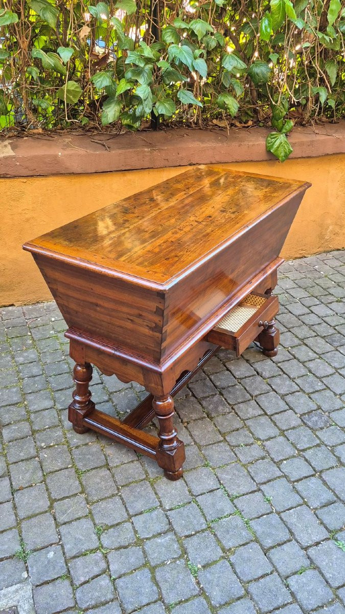 Credenza a madia / panara antica piemontese del '700-photo-3