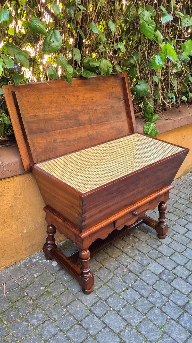 Credenza a madia / panara antica piemontese del '700-photo-5