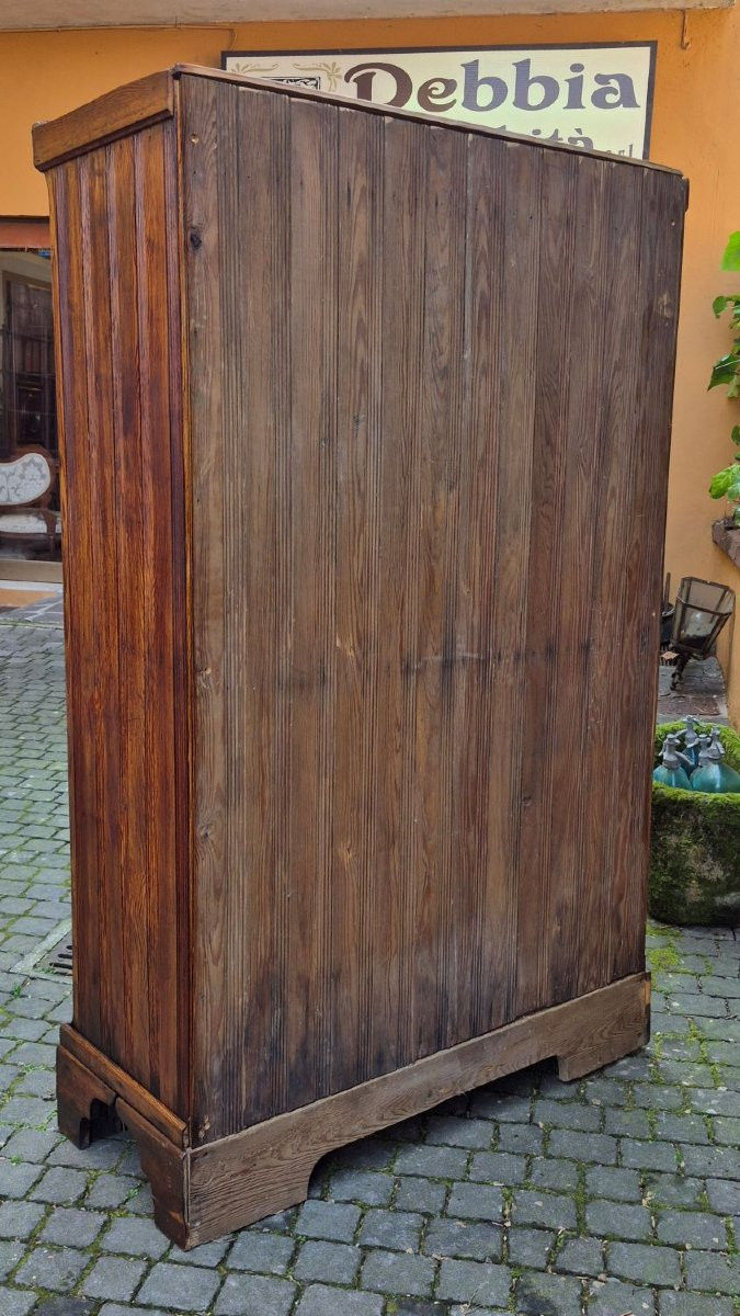 Credenza dispensa ghiacciaia antica ligure primi '900-photo-6