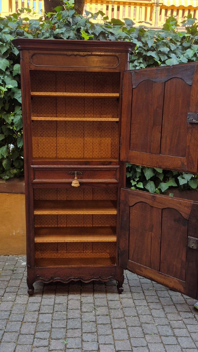 Credenza stipo antica francese del '700 in noce-photo-3