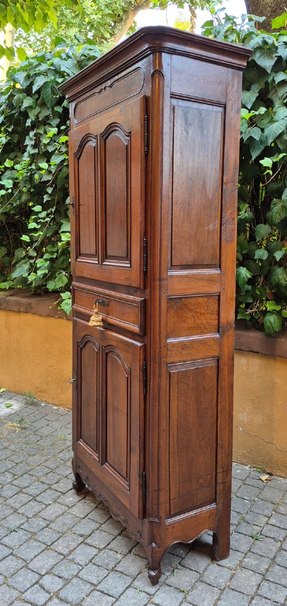 Credenza stipo antica francese del '700 in noce-photo-5