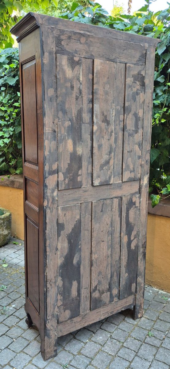 Credenza stipo antica francese del '700 in noce-photo-6