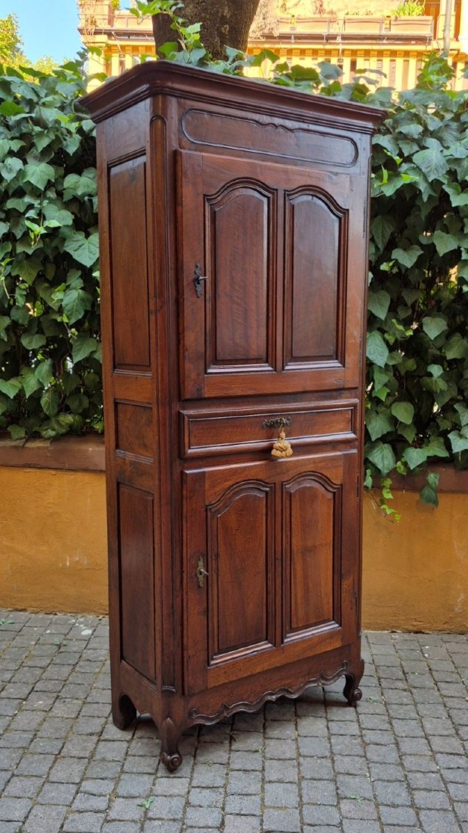 Credenza stipo antica francese del '700 in noce