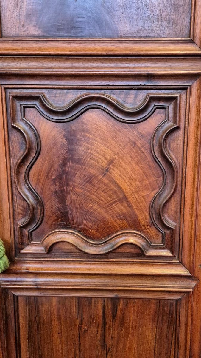 Armadio credenza antico Barocco del '600 in noce e radica-photo-2