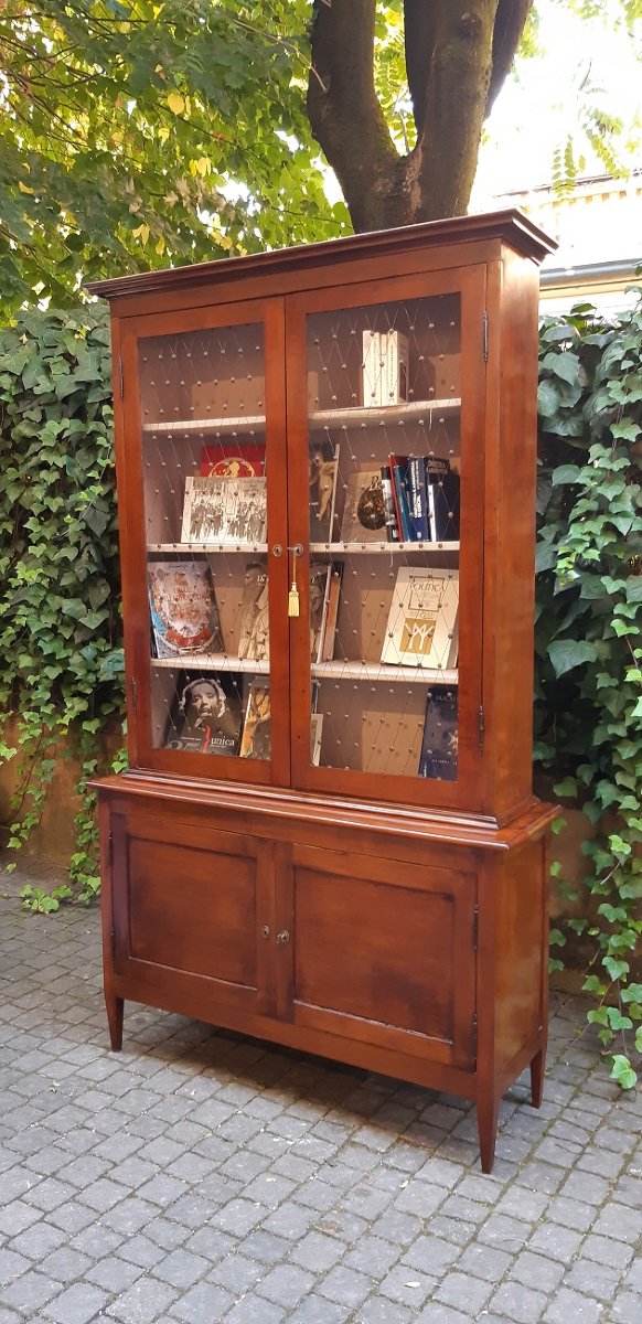 Libreria vetrina antica Luigi XVI emiliana del ‘700-photo-2